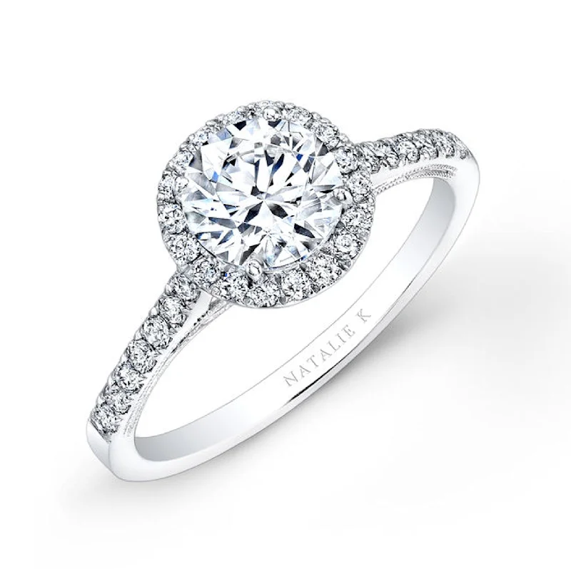 Luxury Jewelry Clearance – Shop Premium Styles Now Round Halo Engagement Ring