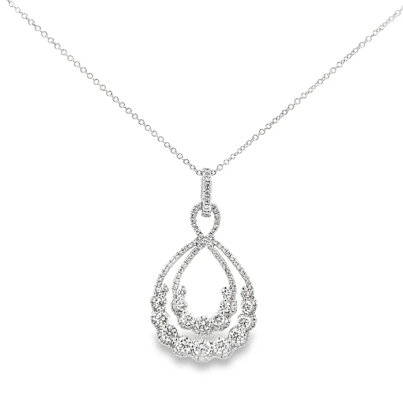 Trendy And Classic Jewelry Now At Reduced Prices Diamond Accented Tear Drop Shaped Pendant Trendy And Classic Jewelry Now At Reduced Prices Diamond Accented Tear Drop Shaped Pendant
