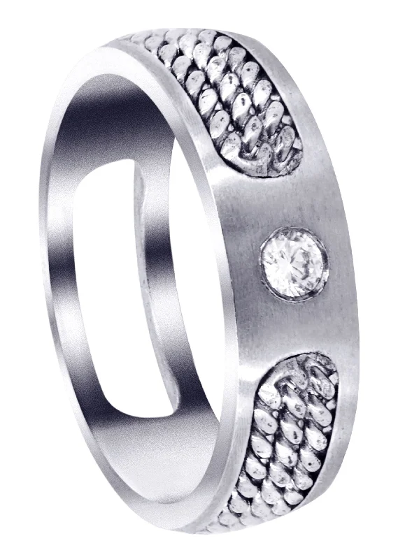 The Perfect Jewelry Piece At The Perfect Discount Diamond Mens Engagement Ring | 0.1 Carats (Damon) The Perfect Jewelry Piece At The Perfect Discount Diamond Mens Engagement Ring | 0.1 Carats (Damon)