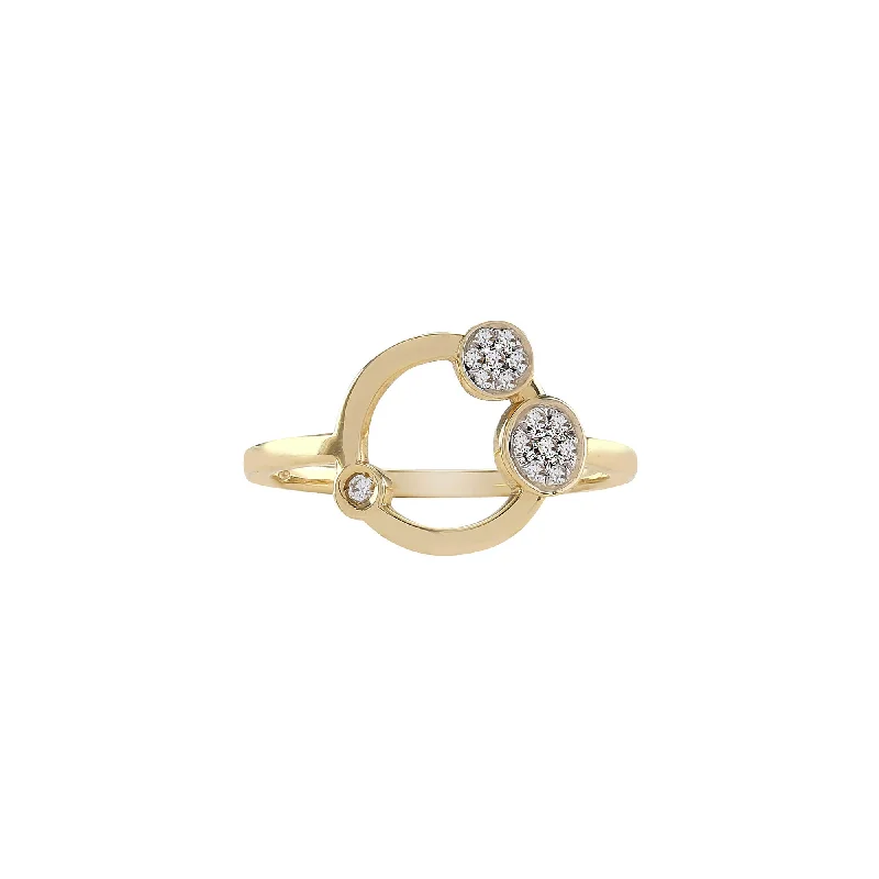 Last Chance To Grab Your Favorite Jewelry At A Discount Galaxy 18K Gold Ring w. Diamonds Last Chance To Grab Your Favorite Jewelry At A Discount Galaxy 18K Gold Ring w. Diamonds