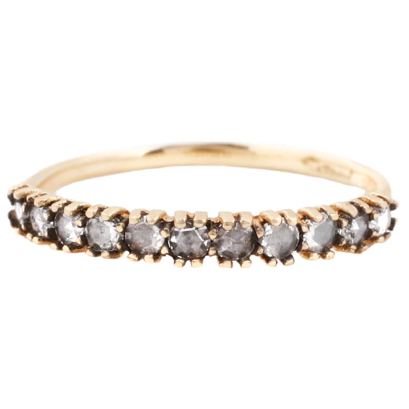 Shop Fine Jewelry With Amazing Deals Half Eternity Antique-y Diamond Ring