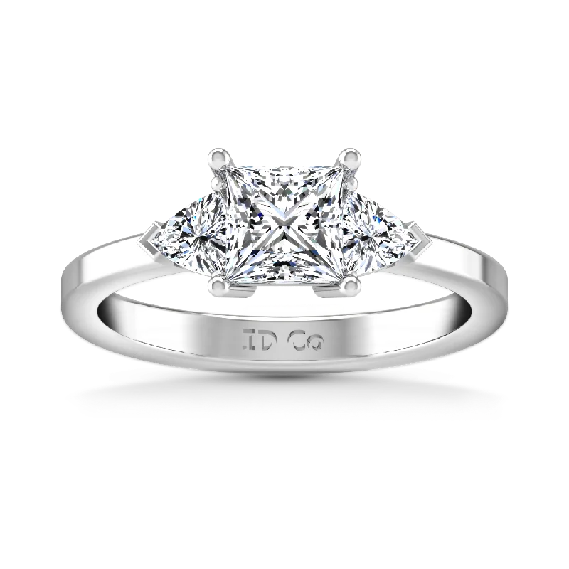 Limited-Time Jewelry Sale – Elegant Styles At Less Three Stone Engagement Ring Simone 14K White Gold Limited-Time Jewelry Sale – Elegant Styles At Less Three Stone Engagement Ring Simone 14K White Gold