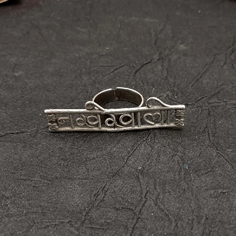 Get The Jewelry You Love At A Price You Love Bhavi Jewels Oxidised Plated Nakhrewali Adjustable Ring