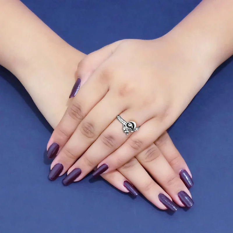 Timeless Jewelry Styles At Wallet-Friendly Prices Bhavi Jewels Silver Plated Finger Ring