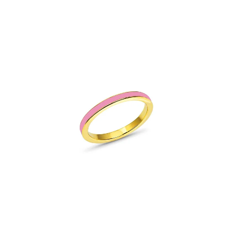 Best-Selling Jewelry Now Available At Special Deals Pink Enamel Ring Size 7