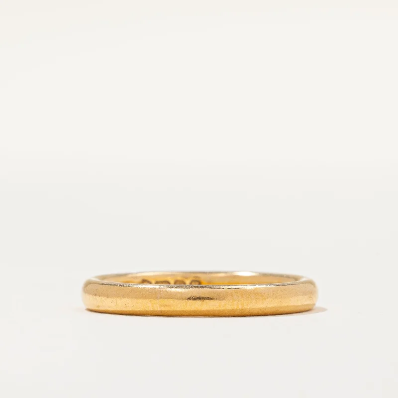 Discounted Jewelry For A Glamorous Look 1850 Birmingham Hallmarked 22k Gold Band | SZ 6.75 | Discounted Jewelry For A Glamorous Look 1850 Birmingham Hallmarked 22k Gold Band | SZ 6.75 |