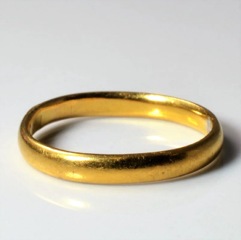Dazzle With Discounts – Shop Jewelry On Sale 1913 Birmingham Edwardian 22k Yellow Gold Band | SZ 4.5 | Dazzle With Discounts – Shop Jewelry On Sale 1913 Birmingham Edwardian 22k Yellow Gold Band | SZ 4.5 |