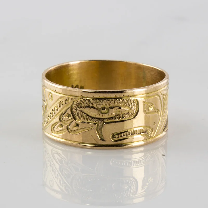 Personalized Jewelry Sale – Meaningful Gifts At Great Prices Indigenous Eagle Art Gold Band | SZ 6.5 | Personalized Jewelry Sale – Meaningful Gifts At Great Prices Indigenous Eagle Art Gold Band | SZ 6.5 |