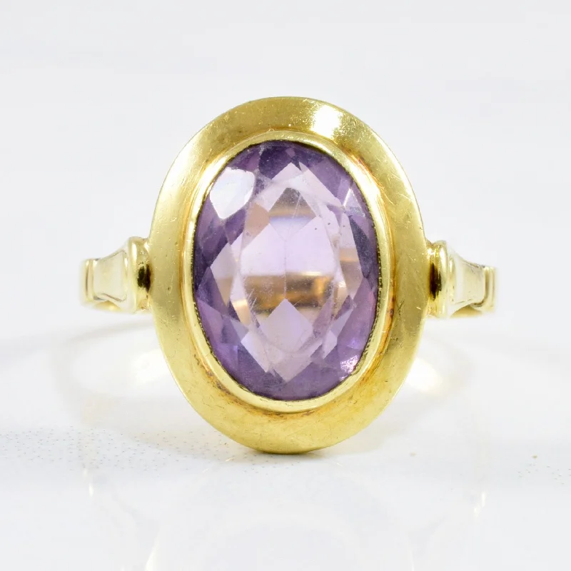 Handcrafted Beauty At Affordable Prices Bezel Set Amethyst Cocktail Ring | 2.80ct | SZ 8.5 | Handcrafted Beauty At Affordable Prices Bezel Set Amethyst Cocktail Ring | 2.80ct | SZ 8.5 |