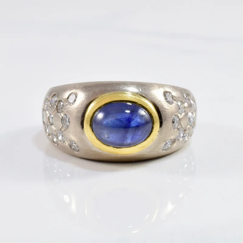 Jewelry Sale Alert – Shop Timeless Elegance Today Cabochon Sapphire & Diamond Ring | 0.62ctw, 2.00ct | SZ 7.25 | Jewelry Sale Alert – Shop Timeless Elegance Today Cabochon Sapphire & Diamond Ring | 0.62ctw, 2.00ct | SZ 7.25 |
