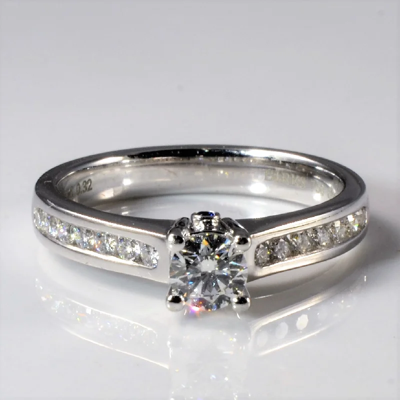 Timeless Elegance At Unbelievable Discounts Birks' Channel Set Side Stone Engagement Ring | 0.60ctw | SZ 7 | Timeless Elegance At Unbelievable Discounts Birks' Channel Set Side Stone Engagement Ring | 0.60ctw | SZ 7 |