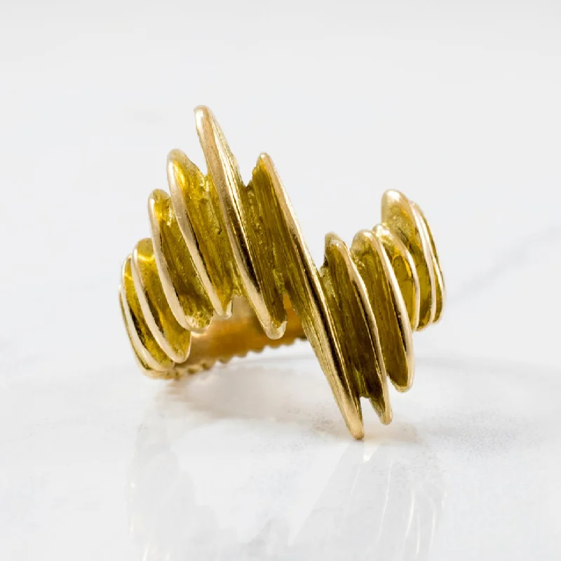 The Perfect Jewelry Piece At The Perfect Price 'Cavelti' Angular Cocktail Ring | SZ 4.75 | The Perfect Jewelry Piece At The Perfect Price 'Cavelti' Angular Cocktail Ring | SZ 4.75 |