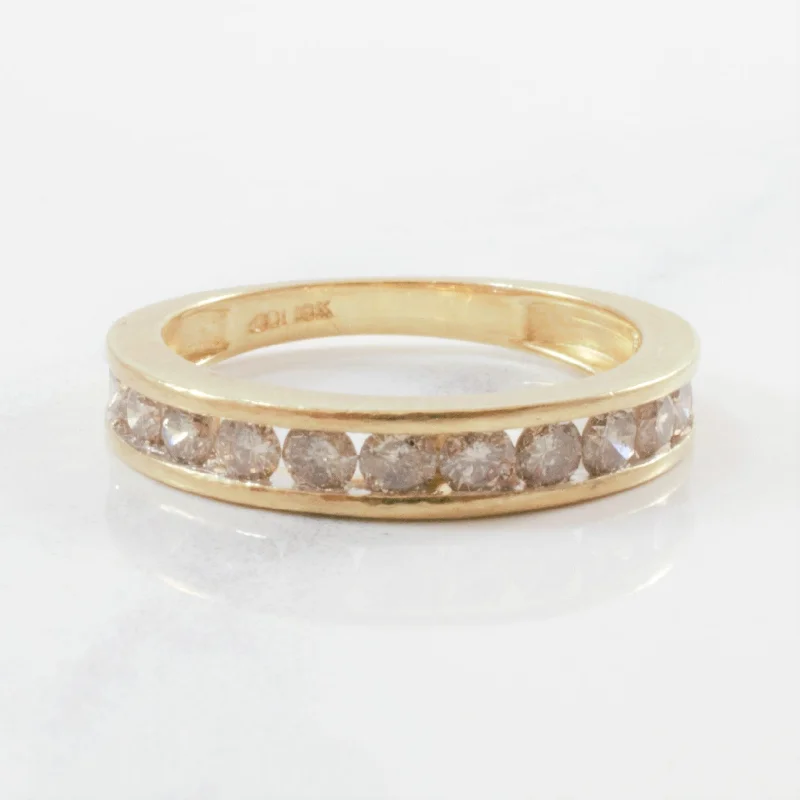 Grab Your Favorite Jewelry At The Lowest Prices Channel Set Diamond Band | 1.00 ctw | SZ 7 | Grab Your Favorite Jewelry At The Lowest Prices Channel Set Diamond Band | 1.00 ctw | SZ 7 |
