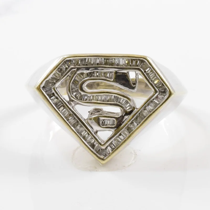 Beautiful Jewelry, Breathtaking Discounts – Hurry In Diamond Superman Ring | 0.15ctw | SZ 10.75 | Beautiful Jewelry, Breathtaking Discounts – Hurry In Diamond Superman Ring | 0.15ctw | SZ 10.75 |