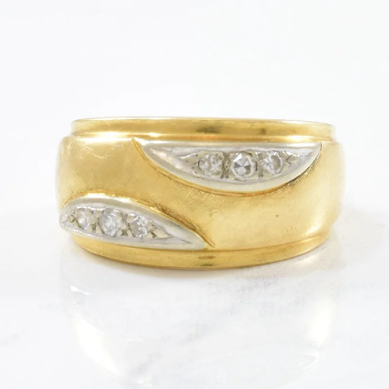 Limited-Time Jewelry Sale – Don't Miss These Deals Satin Pattered Diamond Crescent Band | 0.08ctw | SZ 5.5 | Limited-Time Jewelry Sale – Don't Miss These Deals Satin Pattered Diamond Crescent Band | 0.08ctw | SZ 5.5 |
