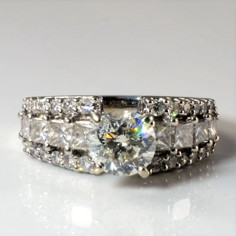 Final Call For Exquisite Jewelry At Reduced Rates Graduated Diamond Engagement Ring | 2.55ctw | SZ 6.25 | Final Call For Exquisite Jewelry At Reduced Rates Graduated Diamond Engagement Ring | 2.55ctw | SZ 6.25 |