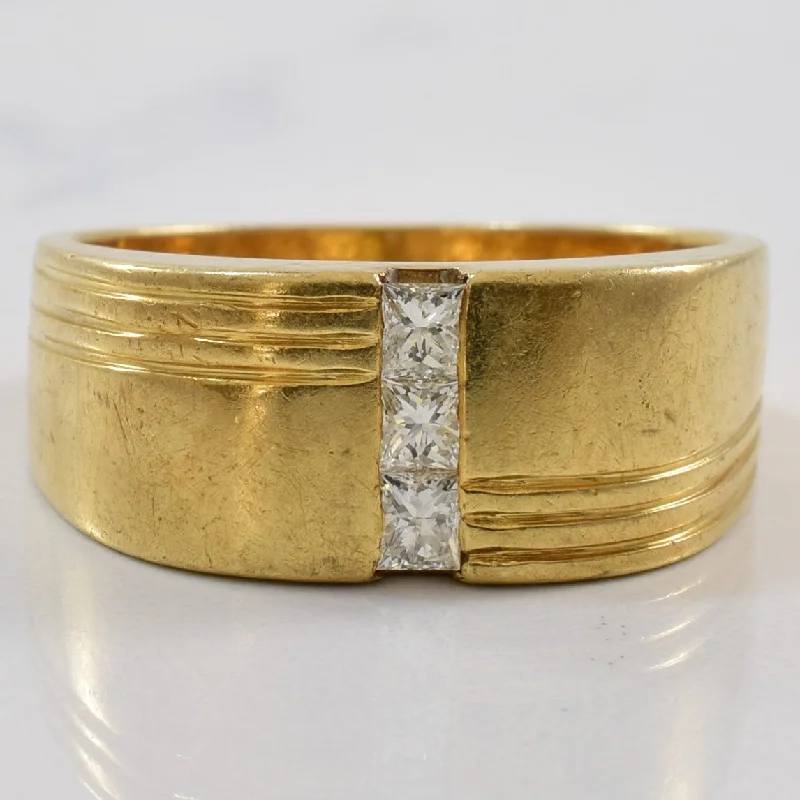 Don't Miss These Dazzling Jewelry Discounts Horizontal Princess Diamond Channel Ring | 0.30ctw | SZ 8.25 | Don't Miss These Dazzling Jewelry Discounts Horizontal Princess Diamond Channel Ring | 0.30ctw | SZ 8.25 |