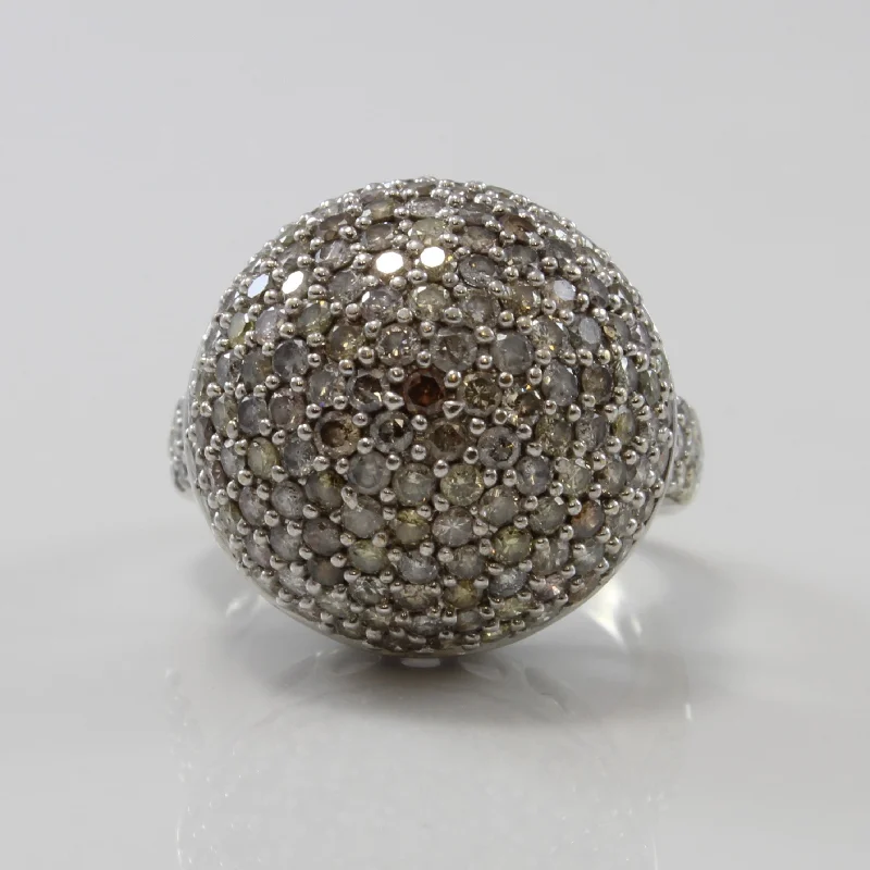 Clearance Sale On High-End Jewelry Collections Disco Ball Multi Colour Diamond Ring | 2.53ctw | SZ 5.25 | Clearance Sale On High-End Jewelry Collections Disco Ball Multi Colour Diamond Ring | 2.53ctw | SZ 5.25 |