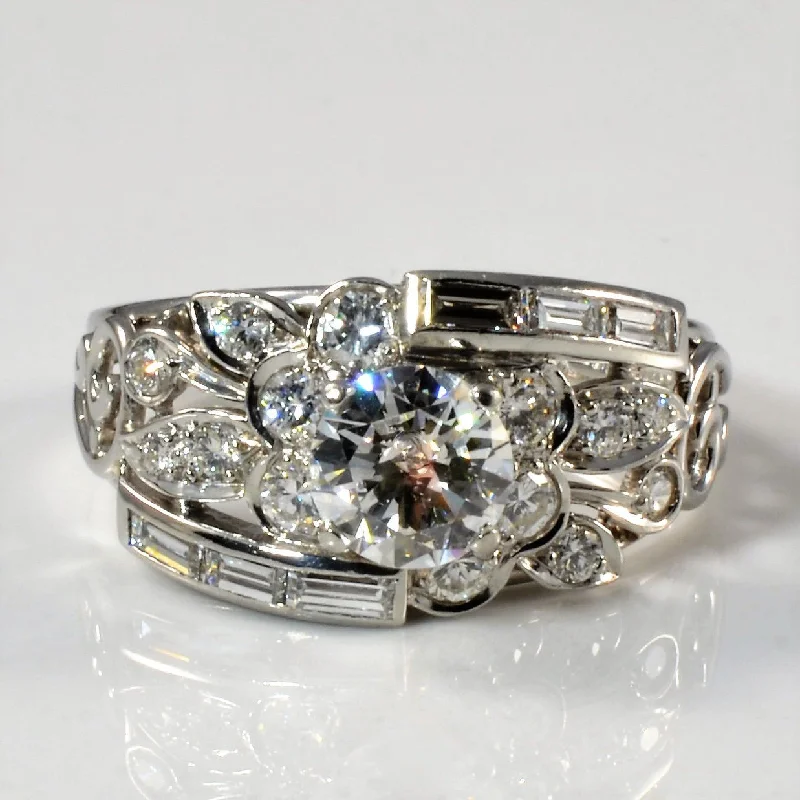 Limited-Stock Jewelry Sale – Once It's Gone, It's Gone 'Birks' Ornate Filigree Diamond Ring | 1.41ctw | SZ 8.5 | Limited-Stock Jewelry Sale – Once It's Gone, It's Gone 'Birks' Ornate Filigree Diamond Ring | 1.41ctw | SZ 8.5 |
