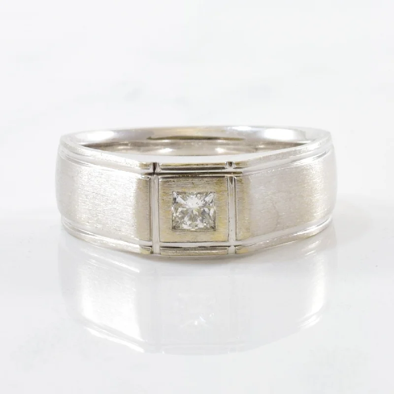 Dainty Floral Jewelry For Feminine Elegance Flush Set Diamond Band | 0.26ct | SZ 9.25 | Dainty Floral Jewelry For Feminine Elegance Flush Set Diamond Band | 0.26ct | SZ 9.25 |