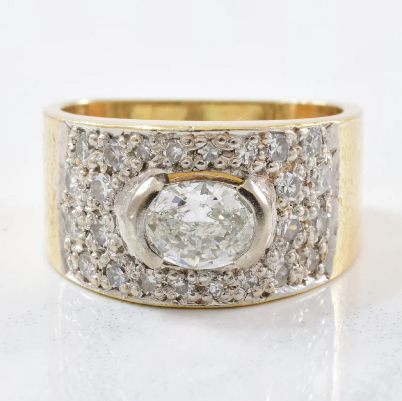 Stunning Statement Jewelry, Unbeatable Discounts Bezel Set Oval Diamond Ring | 0.80ctw | SZ 4.5 | Stunning Statement Jewelry, Unbeatable Discounts Bezel Set Oval Diamond Ring | 0.80ctw | SZ 4.5 |