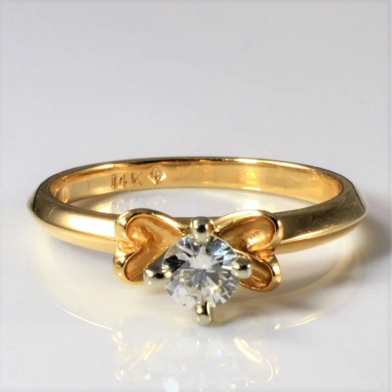 Fashion-Forward Geometric Jewelry For Contemporary Style High Set Solitaire Diamond Ring | 0.28ct | SZ 6.75 | Fashion-Forward Geometric Jewelry For Contemporary Style High Set Solitaire Diamond Ring | 0.28ct | SZ 6.75 |
