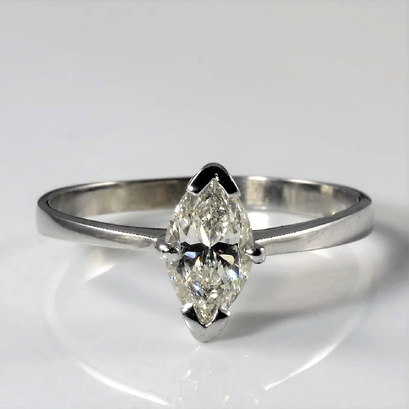 High-Quality Gemstone Jewelry For Special Occasions Solitaire Marquise Diamond Engagement Ring | 1.00ct | SZ 9.5 | High-Quality Gemstone Jewelry For Special Occasions Solitaire Marquise Diamond Engagement Ring | 1.00ct | SZ 9.5 |