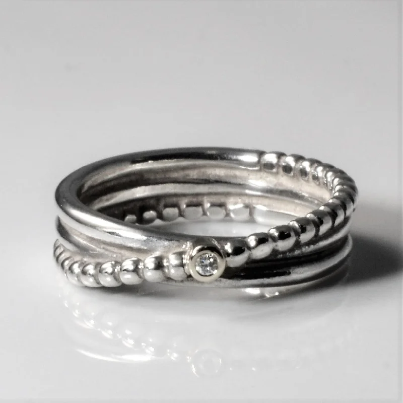 Best Jewelry Sale Prices – Limited-Time Offer 'Pandora' Diamond Crossover Ring | 0.03ct | SZ 6 | Best Jewelry Sale Prices – Limited-Time Offer 'Pandora' Diamond Crossover Ring | 0.03ct | SZ 6 |