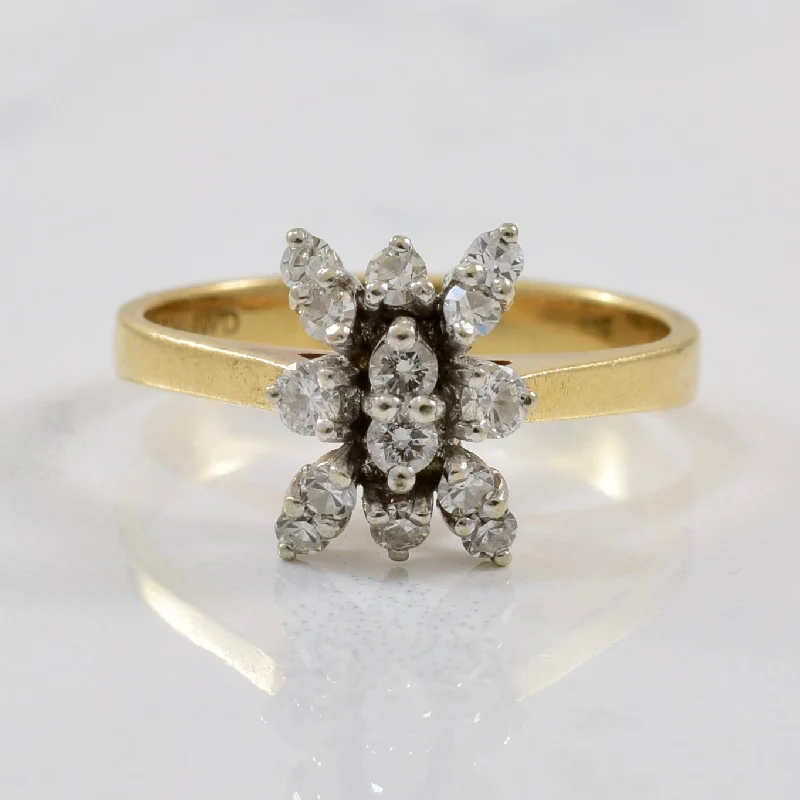 Timeless Jewelry Styles At Wallet-Friendly Prices Petite Diamond Cluster Ring | 0.30ctw | SZ 4.5 | Timeless Jewelry Styles At Wallet-Friendly Prices Petite Diamond Cluster Ring | 0.30ctw | SZ 4.5 |