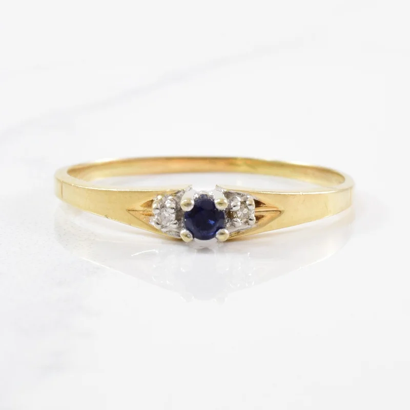 Don't Miss Out On Jaw-Dropping Jewelry Discounts Petite Sapphire & Diamond Ring | 0.01ctw, 0.09ct | SZ 9.5 | Don't Miss Out On Jaw-Dropping Jewelry Discounts Petite Sapphire & Diamond Ring | 0.01ctw, 0.09ct | SZ 9.5 |