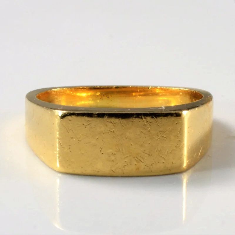 Flash Sale On Stunning Jewelry – Don't Miss Out Domed Solid Gold Signet Ring | SZ 4 | Flash Sale On Stunning Jewelry – Don't Miss Out Domed Solid Gold Signet Ring | SZ 4 |