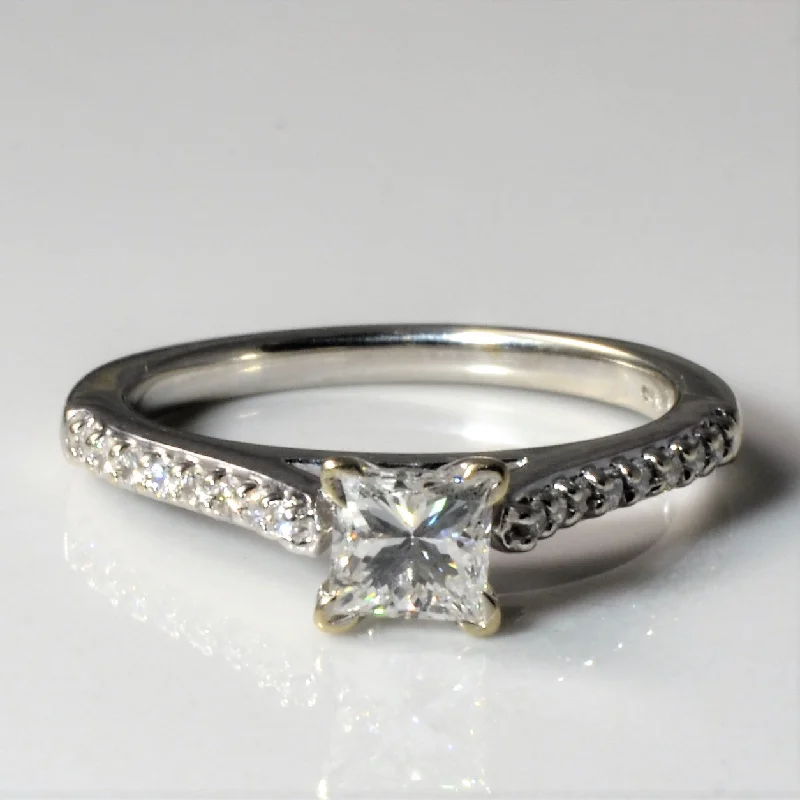Limited-Time Jewelry Sale – Don't Miss Out On Dazzling Discounts Diamond Shank Princess Engagement Ring | 0.59 ctw, SZ 5 | Limited-Time Jewelry Sale – Don't Miss Out On Dazzling Discounts Diamond Shank Princess Engagement Ring | 0.59 ctw, SZ 5 |