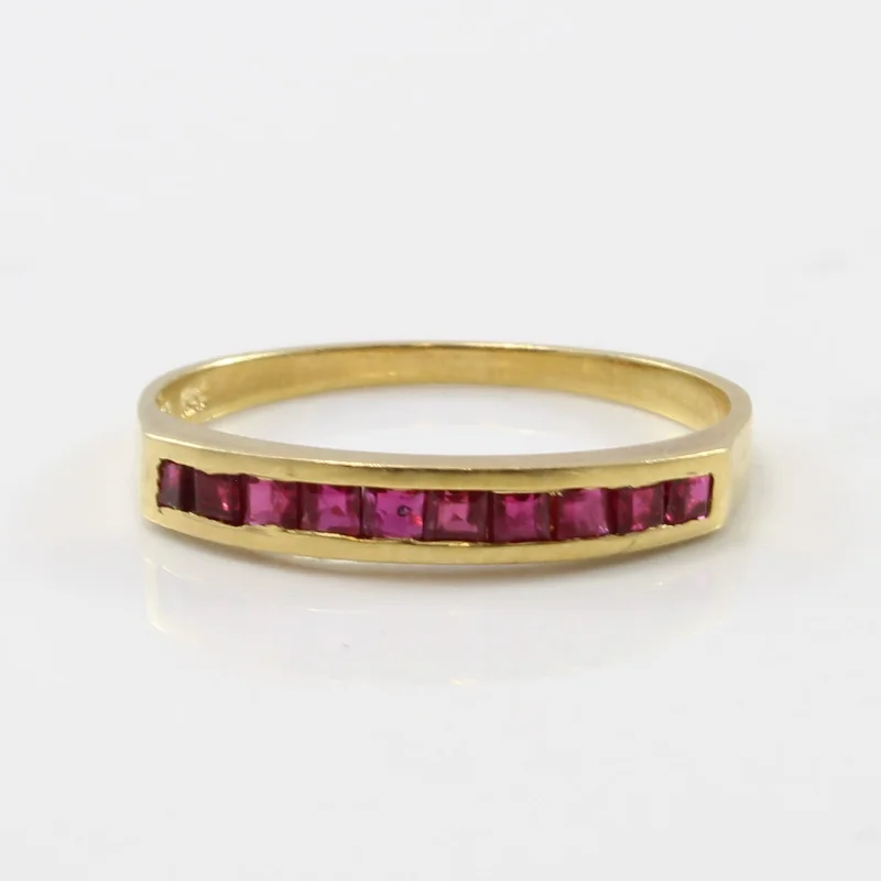 Grab Stylish Jewelry Before The Sale Ends Semi Eternity Ruby Ring | 0.30ctw | SZ 6 | Grab Stylish Jewelry Before The Sale Ends Semi Eternity Ruby Ring | 0.30ctw | SZ 6 |
