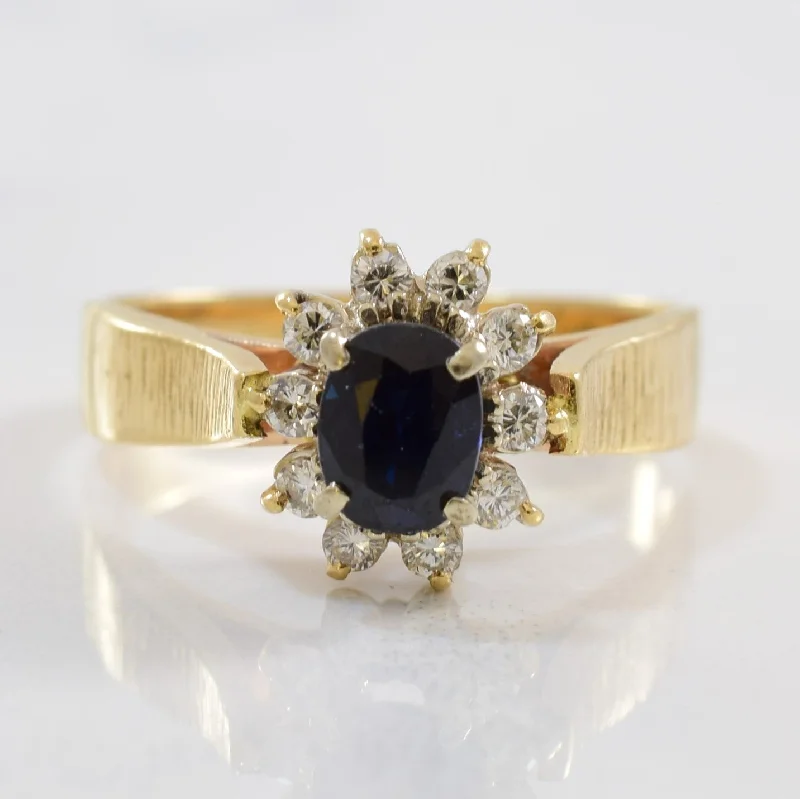 Unmissable Jewelry Sale – Shop Before It's Too Late Sapphire & Diamond Halo Ring | 0.22ctw, 0.60ct | SZ 7 | Unmissable Jewelry Sale – Shop Before It's Too Late Sapphire & Diamond Halo Ring | 0.22ctw, 0.60ct | SZ 7 |