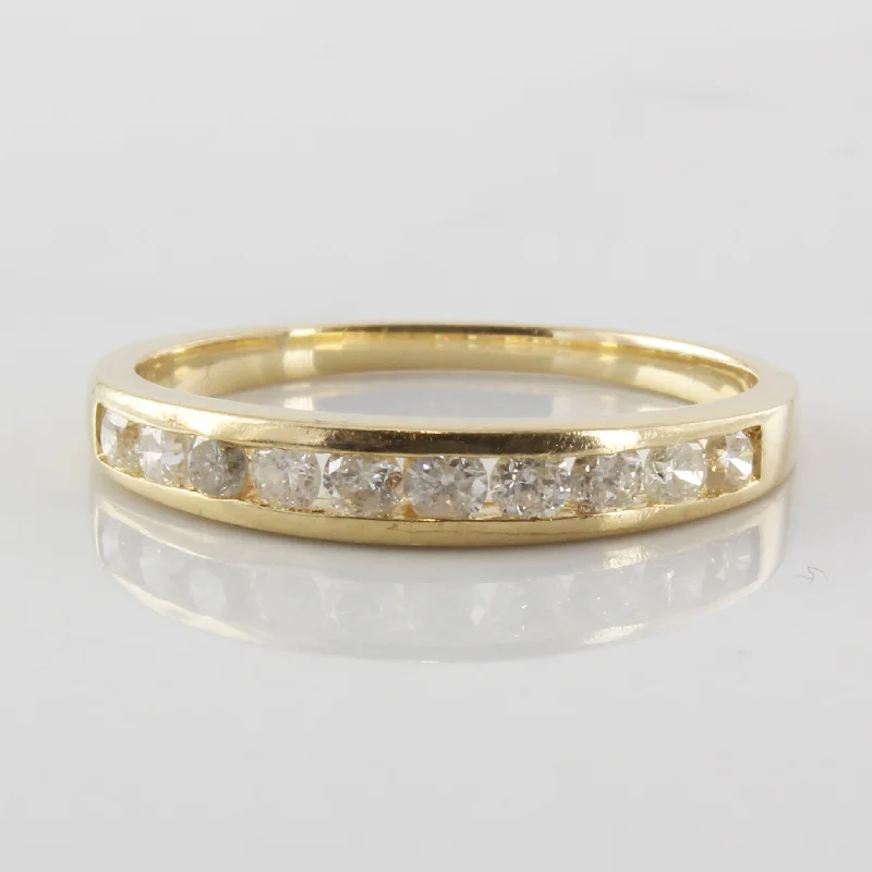 Adjustable Charm Bracelets For A Perfect Fit Semi Eternity Diamond Ring | 0.30ctw | SZ 6.75 | Adjustable Charm Bracelets For A Perfect Fit Semi Eternity Diamond Ring | 0.30ctw | SZ 6.75 |