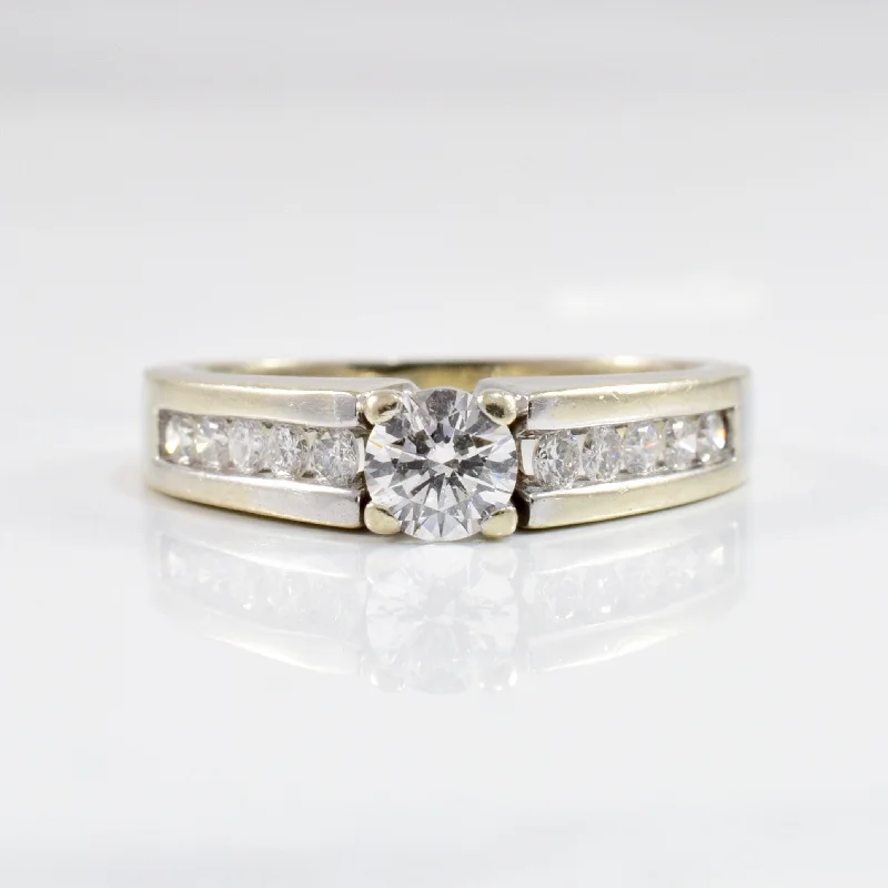 Grab Exquisite Jewelry At The Lowest Prices Classic Side Stone Engagement Ring | 0.63 ctw, SZ 5.75 | Grab Exquisite Jewelry At The Lowest Prices Classic Side Stone Engagement Ring | 0.63 ctw, SZ 5.75 |