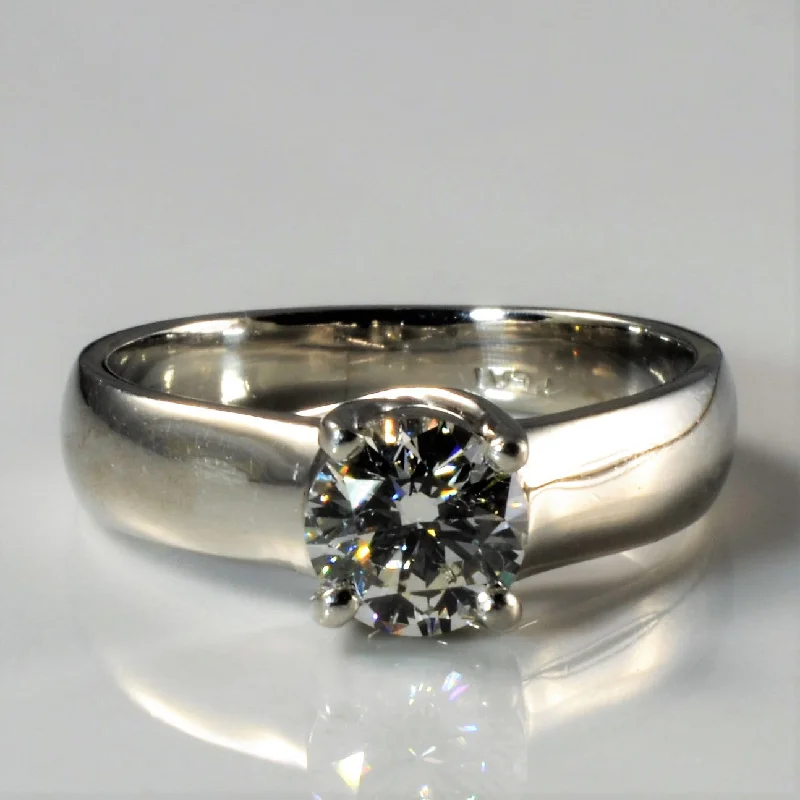 Shop Dazzling Jewelry At The Best Prices Crossed Cathedral Solitaire Diamond Ring | 0.73ct | SZ 5.5 | Shop Dazzling Jewelry At The Best Prices Crossed Cathedral Solitaire Diamond Ring | 0.73ct | SZ 5.5 |