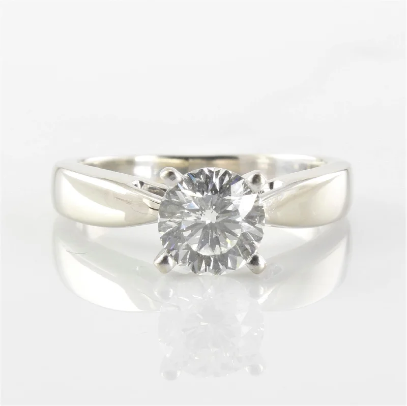 Final Call For Exquisite Jewelry At Reduced Rates Canadian 100 Facet Round Brilliant Diamond Ring | 1.02ct | SI1, I | SZ 5 | Final Call For Exquisite Jewelry At Reduced Rates Canadian 100 Facet Round Brilliant Diamond Ring | 1.02ct | SI1, I | SZ 5 |