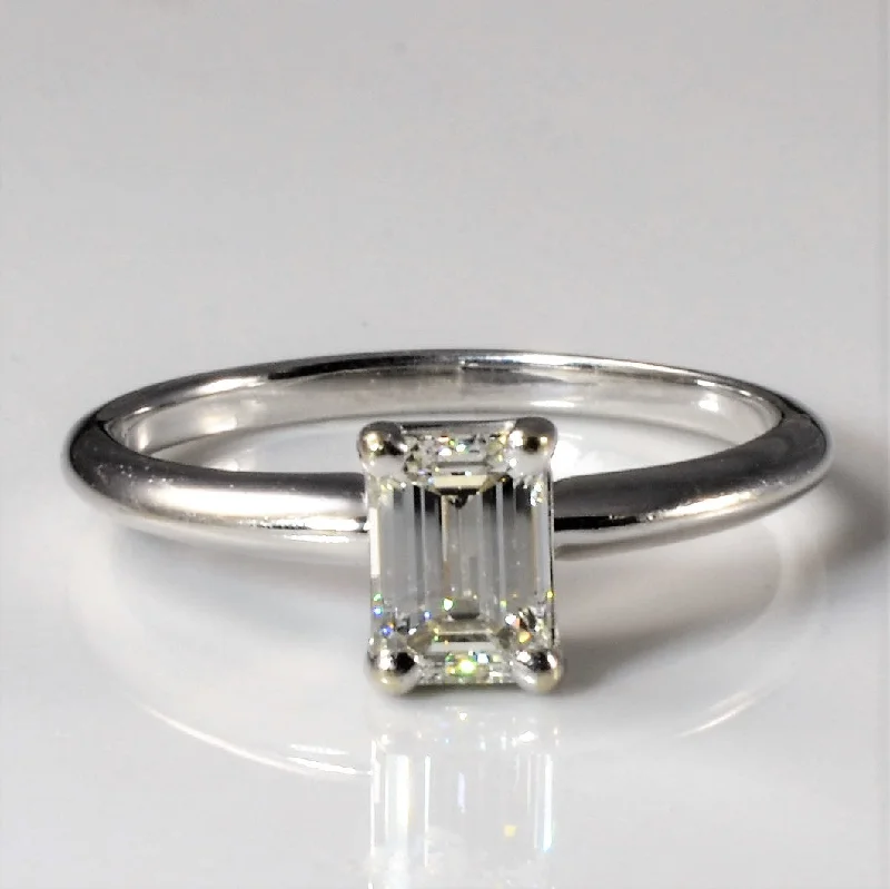 Personalized Jewelry At Special Discount Rates Solitaire Emerald Cut Diamond Engagement Ring | 0.80ct | SZ 7.75 | Personalized Jewelry At Special Discount Rates Solitaire Emerald Cut Diamond Engagement Ring | 0.80ct | SZ 7.75 |