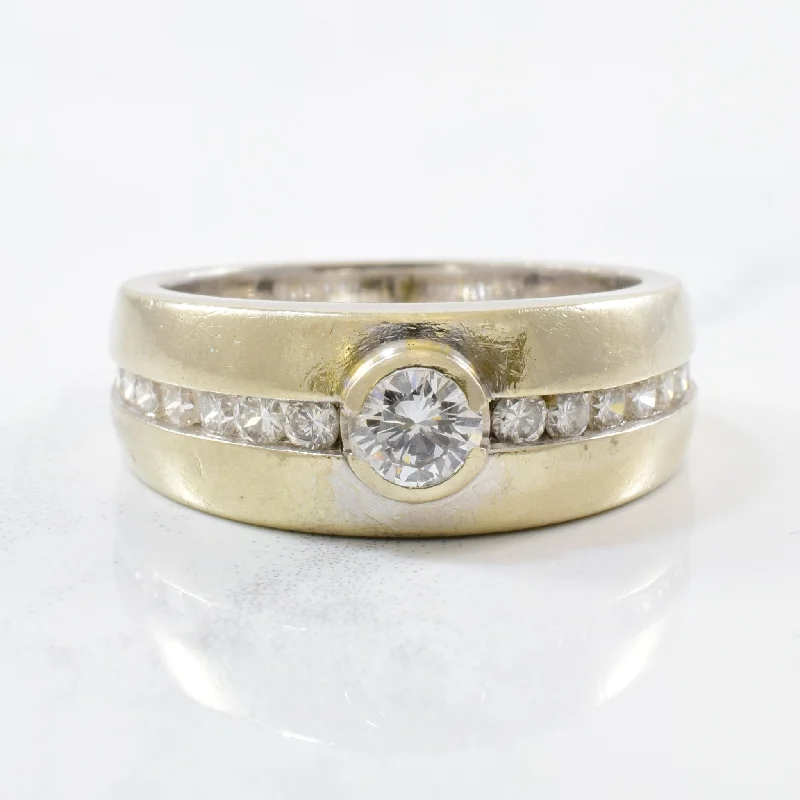 Grab Exquisite Jewelry At The Lowest Prices Semi Bezel Set Diamond Engagement Ring | 0.53ctw | SZ 6.5 | Grab Exquisite Jewelry At The Lowest Prices Semi Bezel Set Diamond Engagement Ring | 0.53ctw | SZ 6.5 |