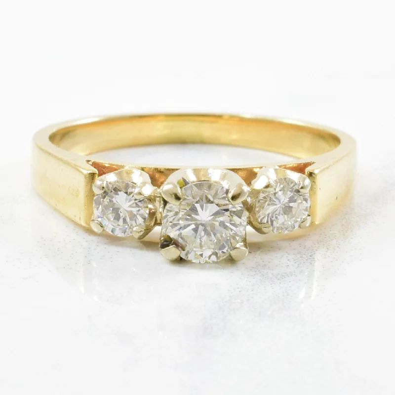 Save On Luxury Jewelry Pieces – Limited-Time Offers Three Stone Diamond Engagement Ring | 0.62ctw | SZ 7.25 | Save On Luxury Jewelry Pieces – Limited-Time Offers Three Stone Diamond Engagement Ring | 0.62ctw | SZ 7.25 |