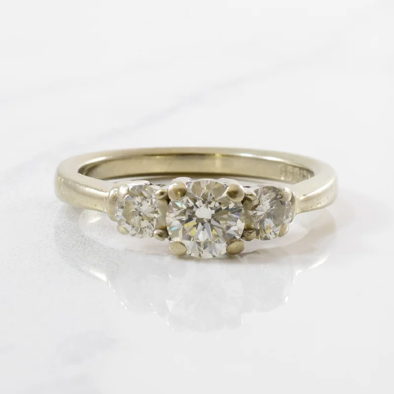 Personalized Jewelry Sale – Meaningful Gifts At Great Prices Three Stone Diamond Engagement Ring | 0.95 ctw | SZ 7 | Personalized Jewelry Sale – Meaningful Gifts At Great Prices Three Stone Diamond Engagement Ring | 0.95 ctw | SZ 7 |