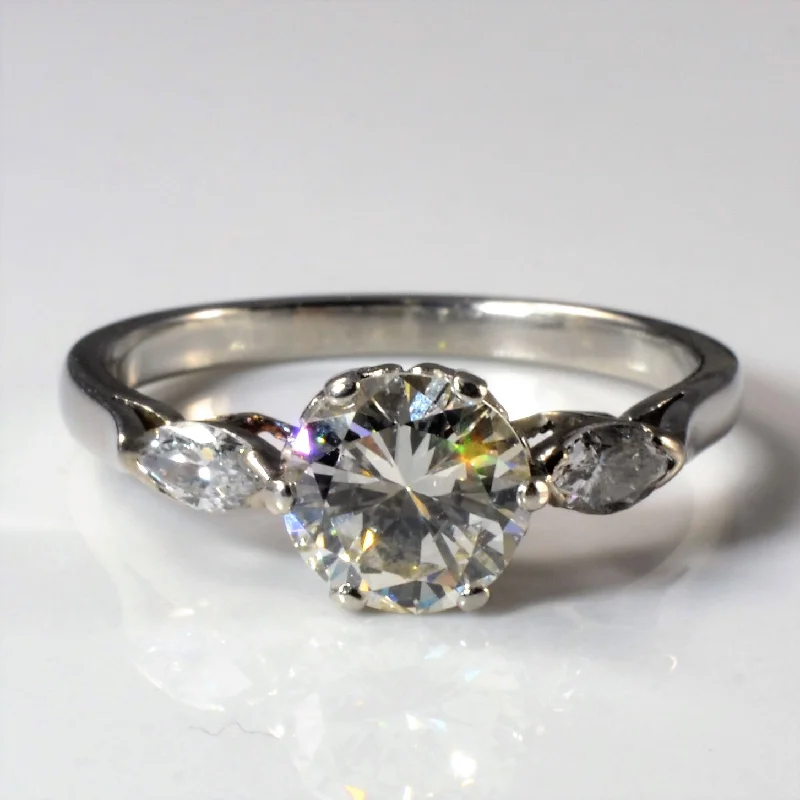 Special Offers On Handcrafted And Designer Jewelry Art Deco Marquise Side Stone Engagement Ring | 1.42ctw | SZ 6.75 | Special Offers On Handcrafted And Designer Jewelry Art Deco Marquise Side Stone Engagement Ring | 1.42ctw | SZ 6.75 |
