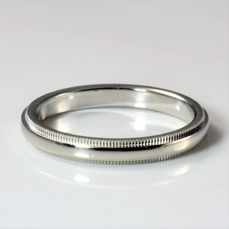 Affordable Glamour – Must-Have Jewelry At Special Rates Tiffany & Co.' Tiffany Together, Milgrain Band Ring Affordable Glamour – Must-Have Jewelry At Special Rates Tiffany & Co.' Tiffany Together, Milgrain Band Ring