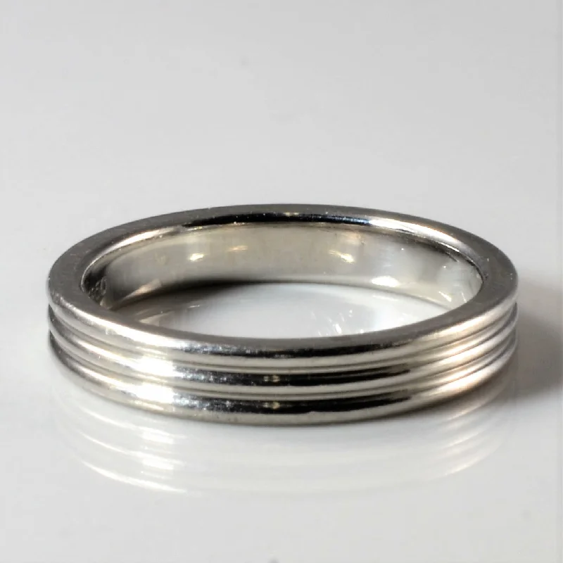 Trending Jewelry Styles Now At Limited-Time Discounts Tiffany & Co.' Platinum Band | SZ 4 | Trending Jewelry Styles Now At Limited-Time Discounts Tiffany & Co.' Platinum Band | SZ 4 |