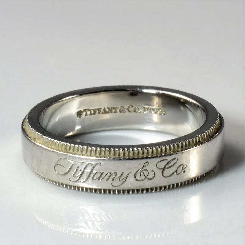 Unmissable Discounts On Timeless Jewelry Pieces Tiffany & Co.' Platinum T & Co. Band | SZ 4 | Unmissable Discounts On Timeless Jewelry Pieces Tiffany & Co.' Platinum T & Co. Band | SZ 4 |