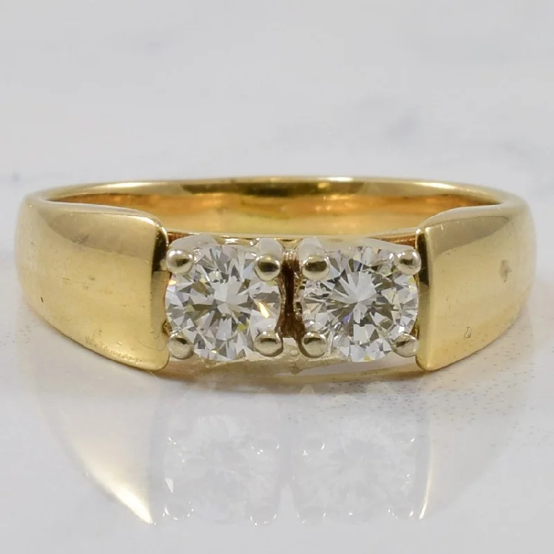 Trending Jewelry Now At Unbeatable Prices Two Stone Cathedral Diamond Ring | 0.54ctw | SZ 7.5 | Trending Jewelry Now At Unbeatable Prices Two Stone Cathedral Diamond Ring | 0.54ctw | SZ 7.5 |