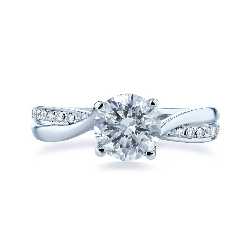 Delicate Crystal Jewelry For Sophisticated Charm 1 Carat Hourglass Ring - Multiple Center Options Delicate Crystal Jewelry For Sophisticated Charm 1 Carat Hourglass Ring - Multiple Center Options