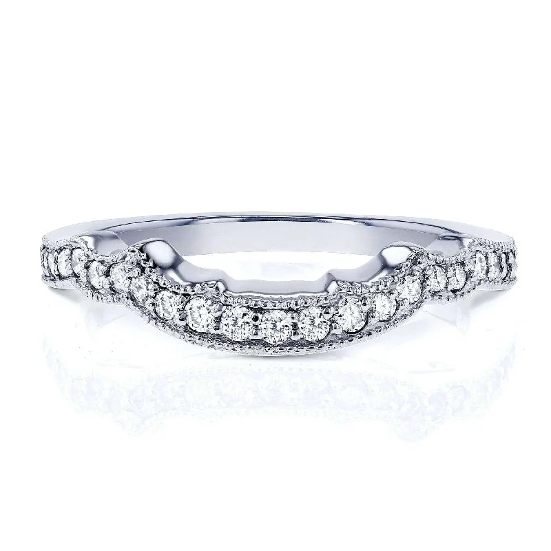 Elegant Jewelry, Exclusive Prices – Shop Now Contour Diamond Filigree Band
