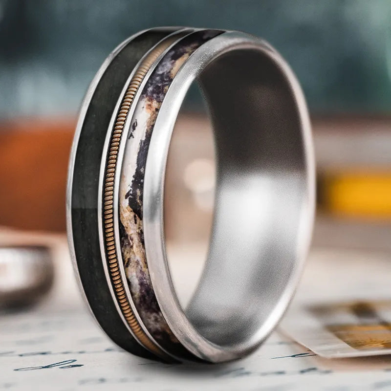 Personalized Engraved Jewelry For Meaningful Gifts Custom Design - 3-Inlay Metal Center Ring 6XQo60Nlu4076ueK5nx-dcvd Personalized Engraved Jewelry For Meaningful Gifts Custom Design - 3-Inlay Metal Center Ring 6XQo60Nlu4076ueK5nx-dcvd
